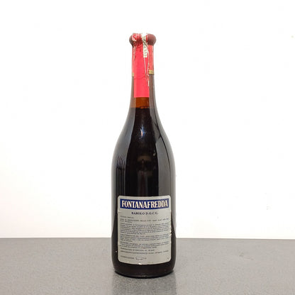 Barolo Fontanafredda 1981 Serralunga D'Alba 75 cl 13%