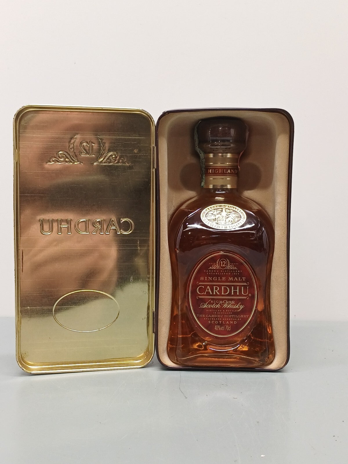 Whisky Cardhu 12 years 1990s Highland Single Malt Scotch Whisky bott.70 cl 40%