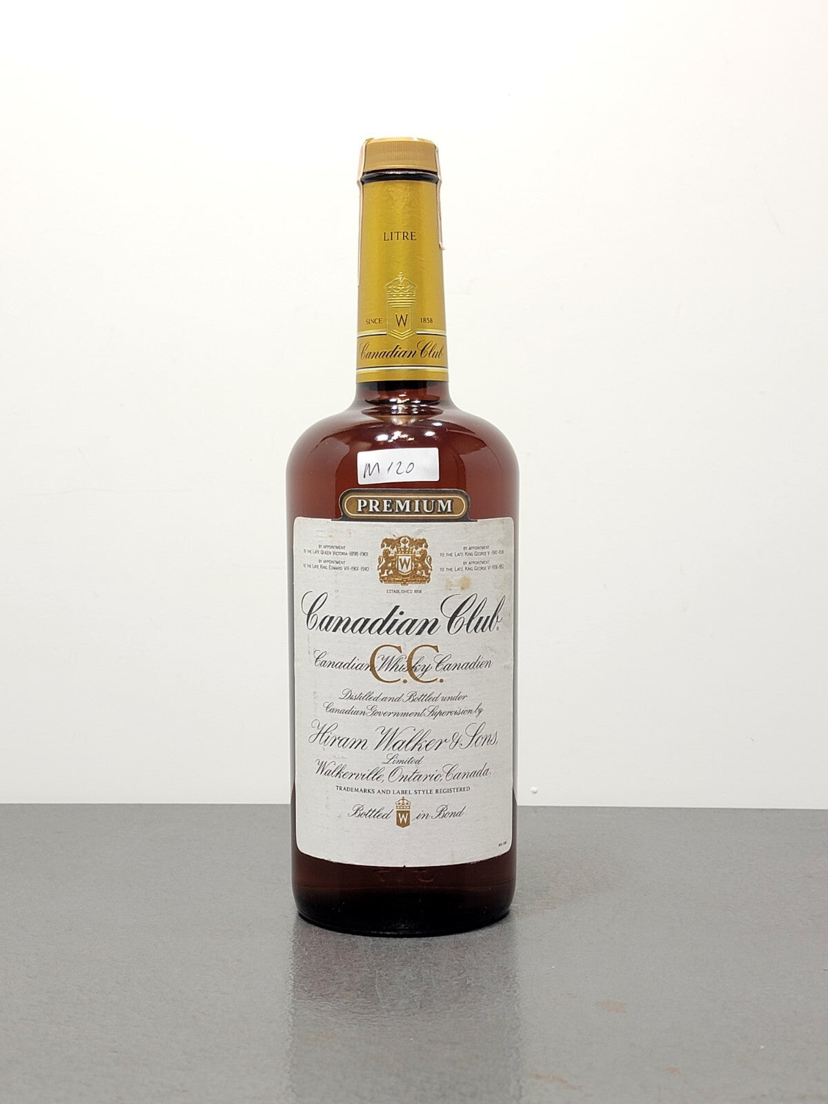 Whisky Canadian Club 1981 Hiram Walker bott.1 Litro