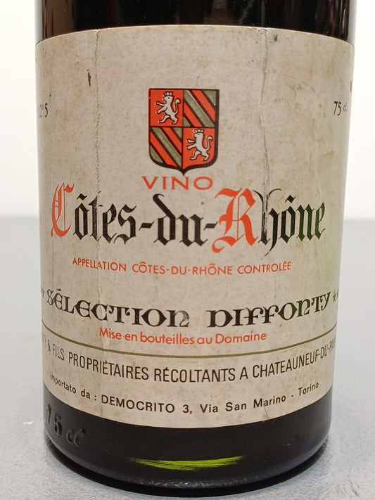 Cotes De Rhone 1964 Chateauneuf Du Pape Diffonty & Fils bott.75 cl