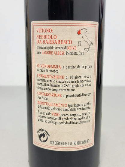 Barbaresco Curra 1998 Cantina Del Glicine Neive bott.. 75 cl 13,5%
