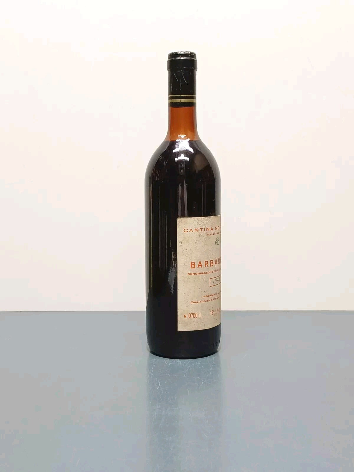 Barbaresco Cantina Nonno Bum Calliano 1978  Asti Imb. F.lli Prunott bott..75 cl