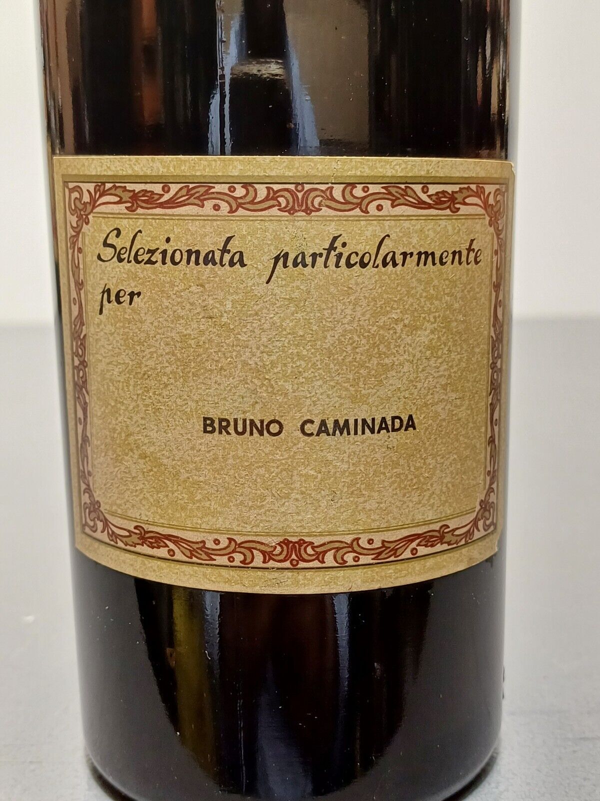 Barolo Renato Ratti 1964 Antiche Cantine Abbazia dell'Annunziata bott.72 cl