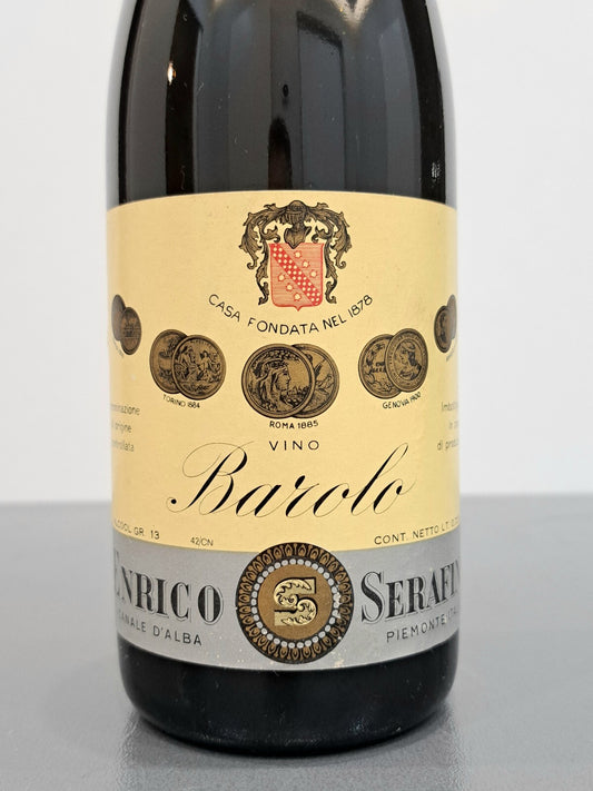 Barolo Enrico Serafino 1952 Riserva Speciale bott.72 cl 13%