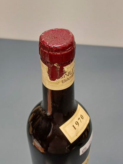 Barbaresco Minuto Luigi 1970 bott. 72 cl 13.5%