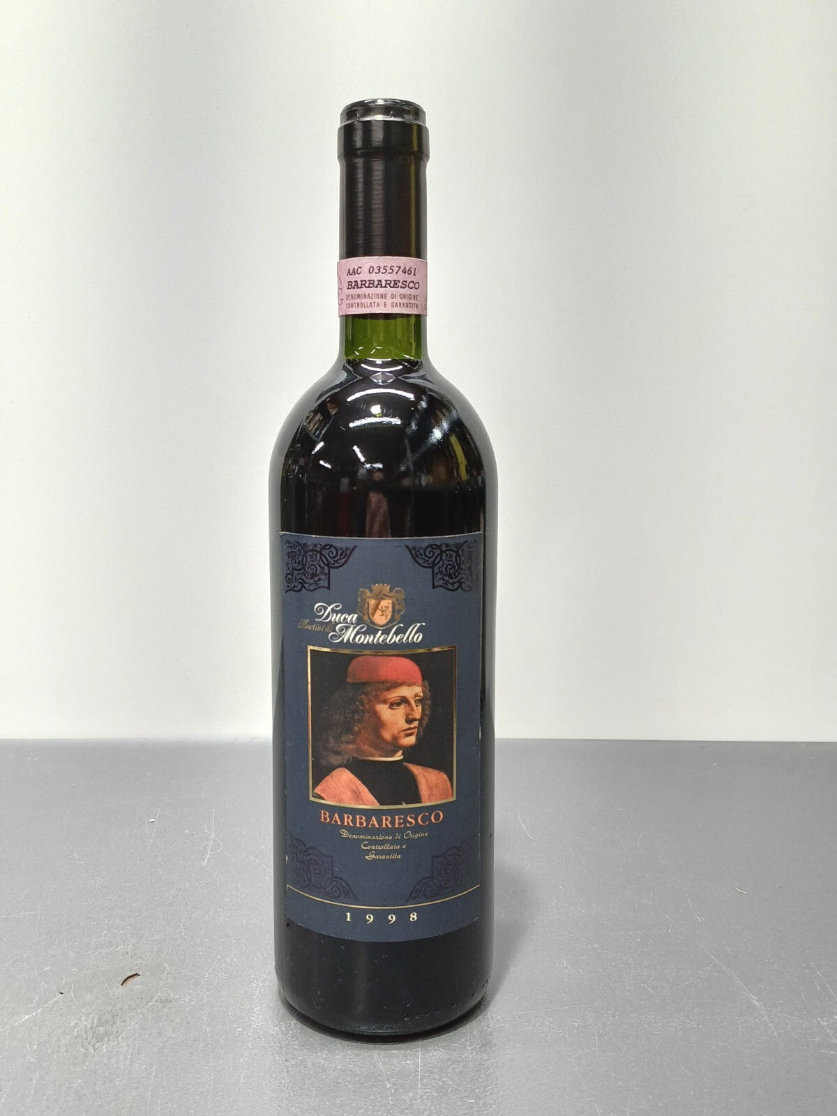 Barbaresco Duca Bortini Di Montebello 1998 bott. 75 cl 13,5%