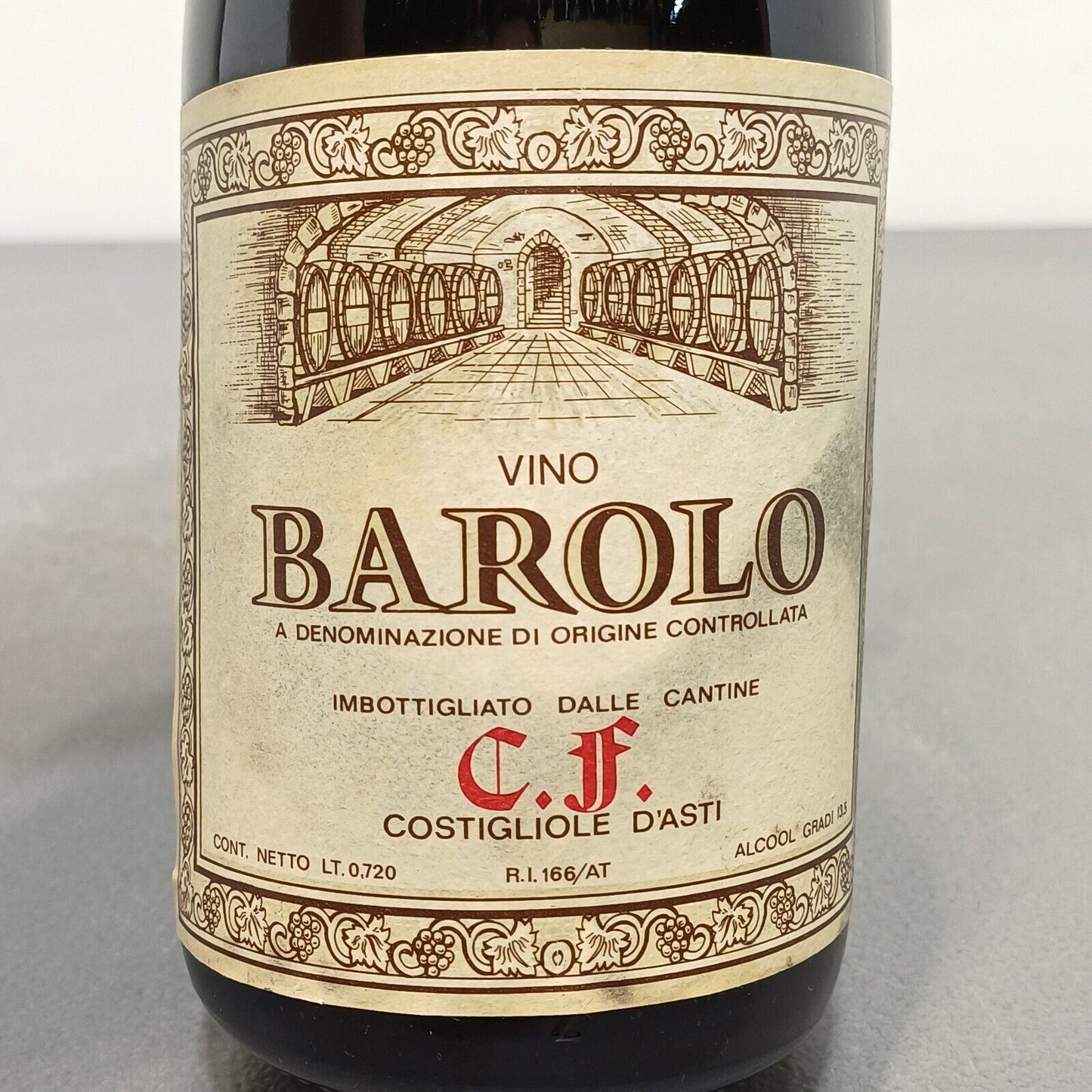 Barolo 1971 Costigliole D'asti C F bott.72 cl 13%
