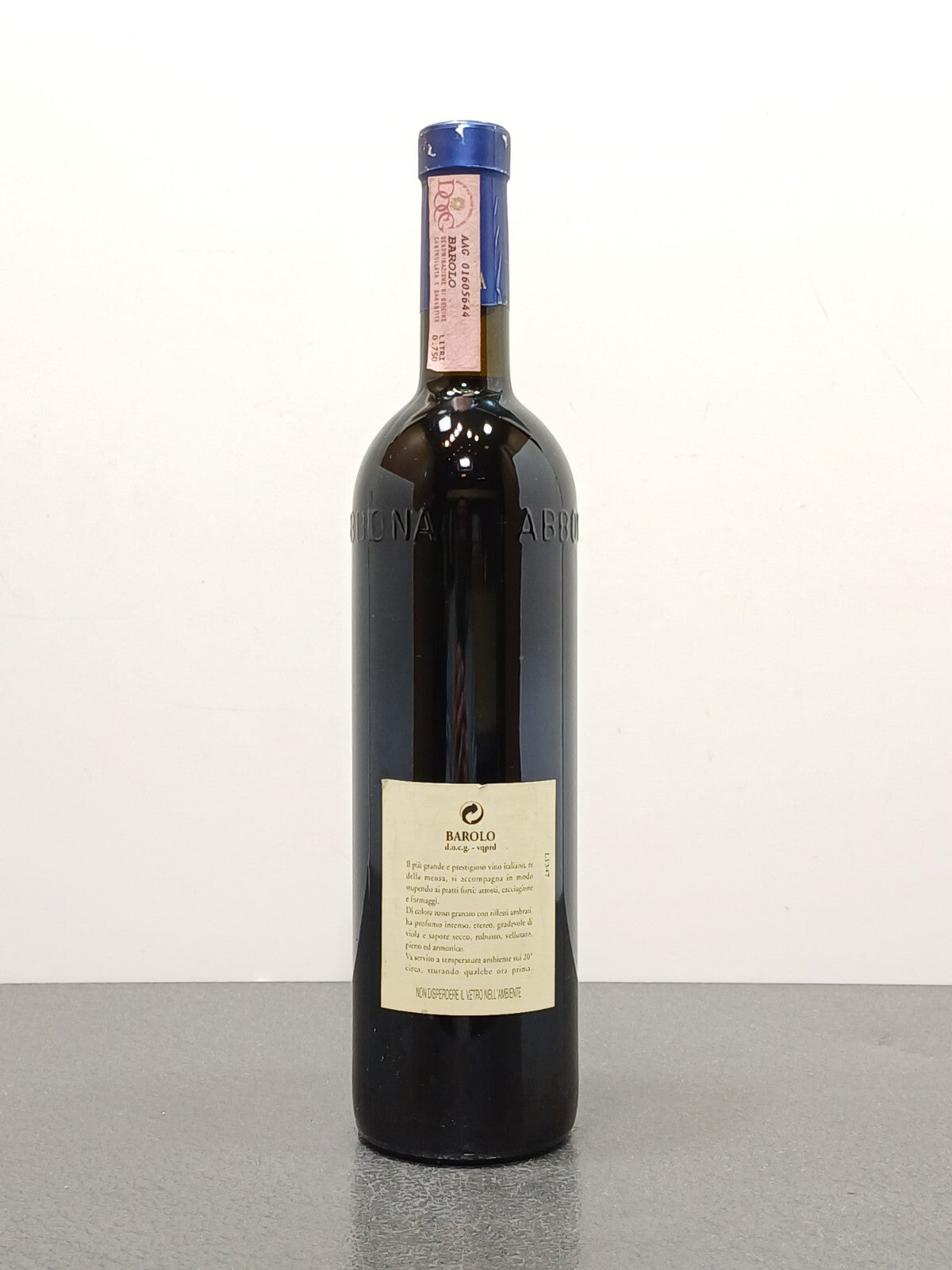 Barolo Marziano Abbona 1997 Terlo Ravera Dogliani bott.75 cl 14%
