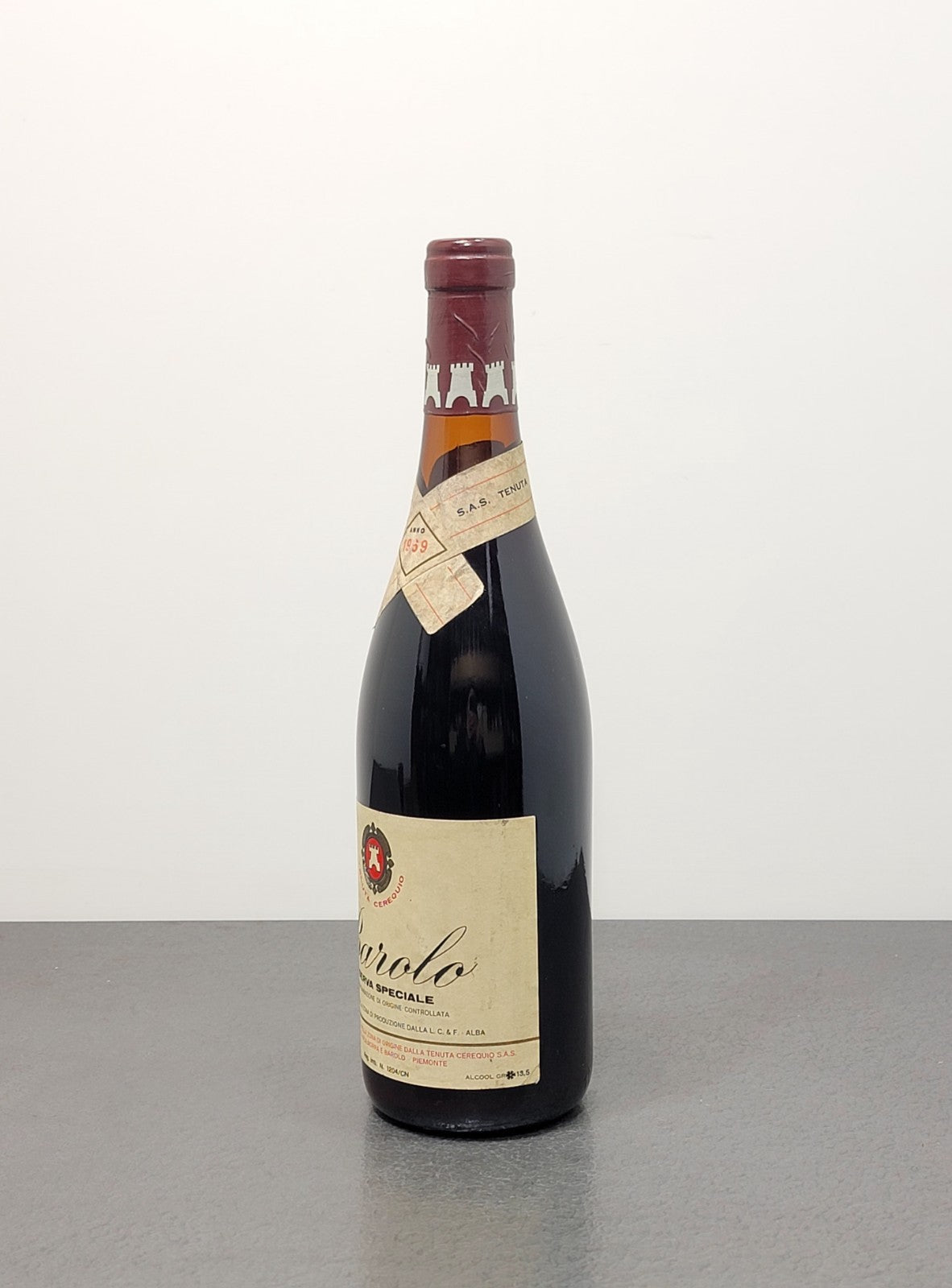 Barolo Tenuta Cerequio Riserva Speciale 1969 bott. 72 cl 13.5%