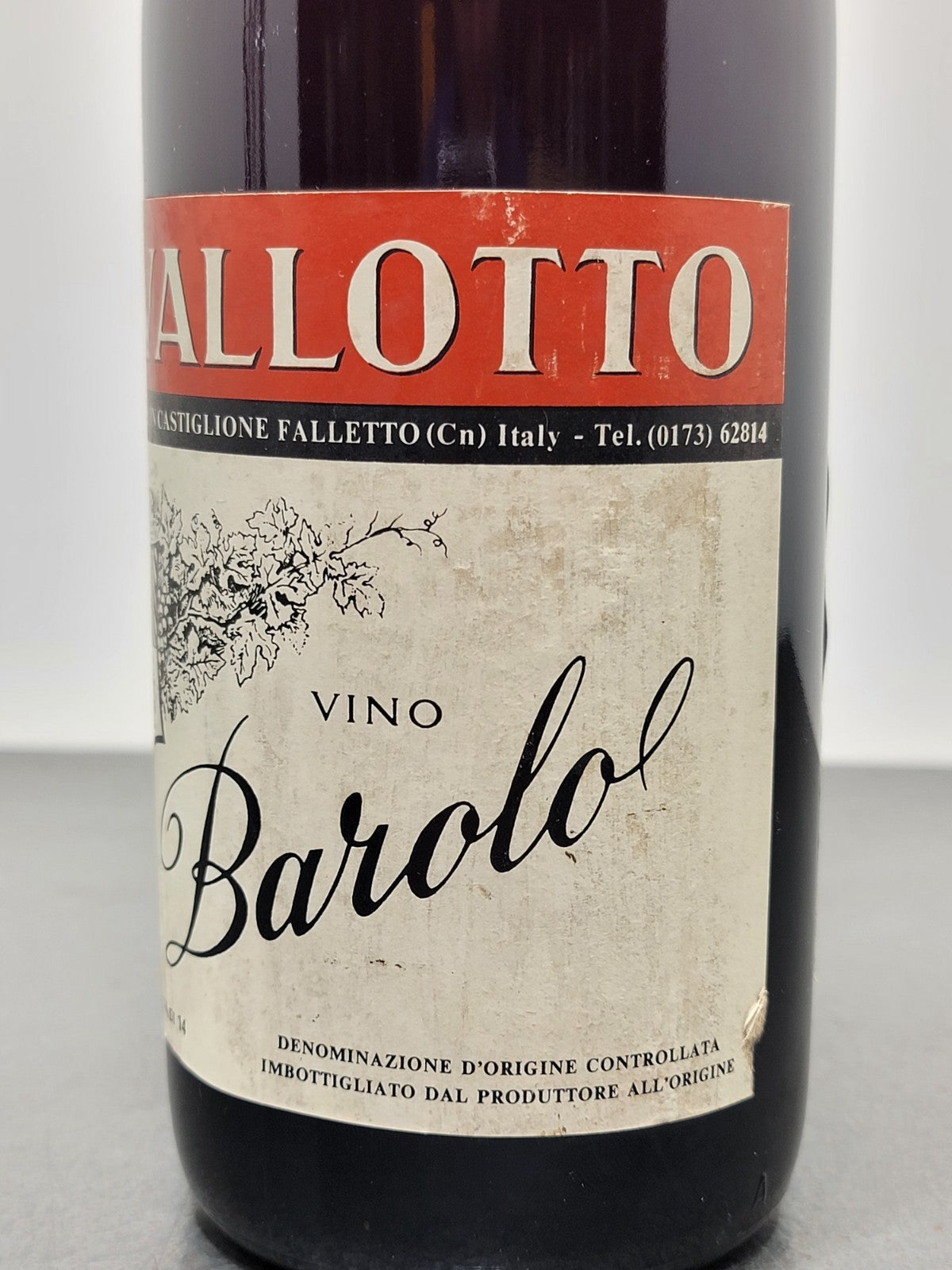Barolo Cavallotto Bricco Boschis 1970 Castiglione Falletto bott.72 cl 14%