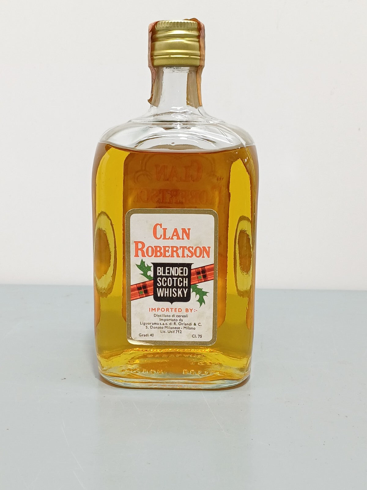 Whisky Clan Robertson 1970 Circa imp. R. Orlandi bott.75 cl