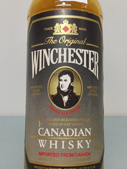Whisky Winchenster The Original Canadian Whisky 1980 Circa bott.70 cl