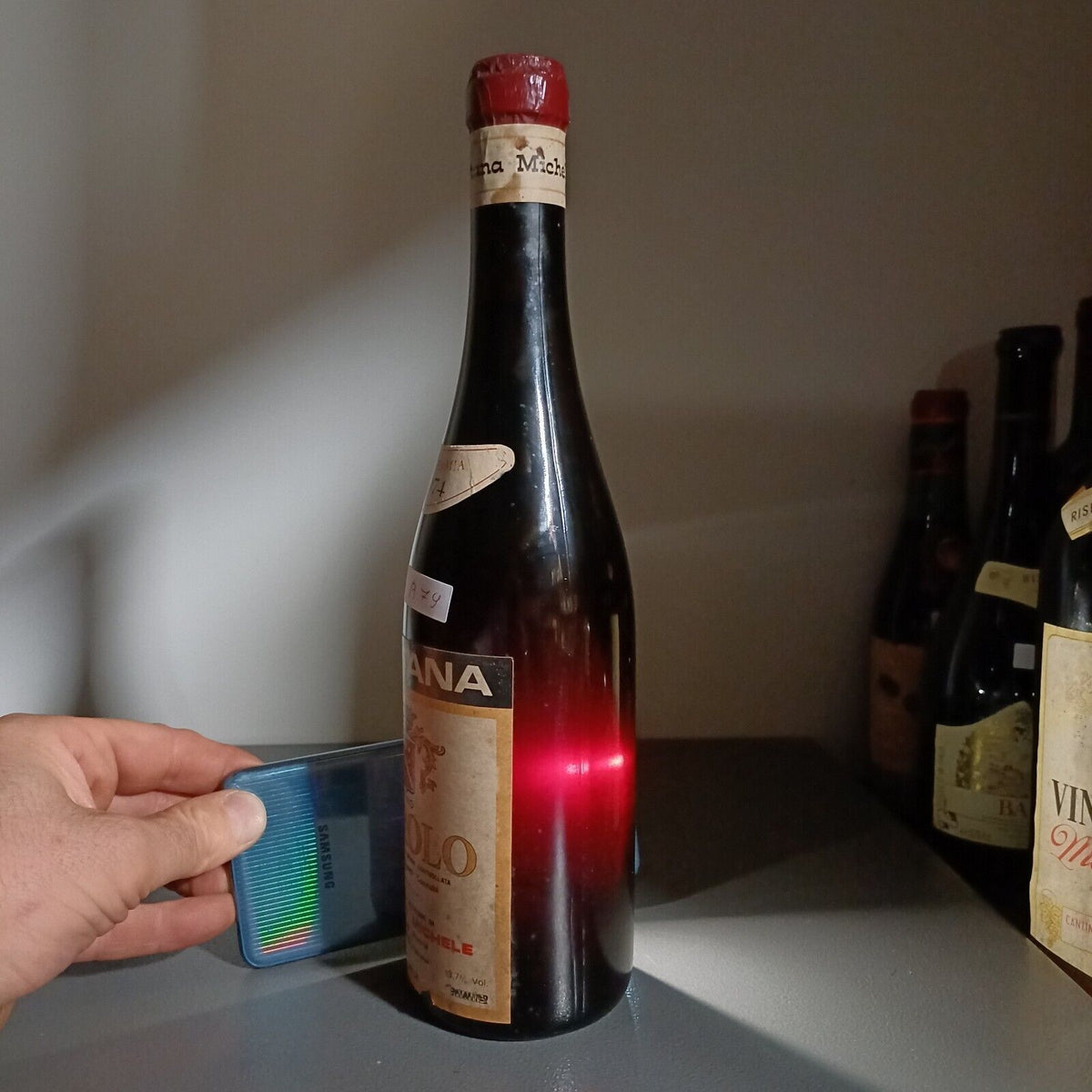 Barolo Fontana Michele 1974 Classici Vigneti Cannubi bott. 73 cl