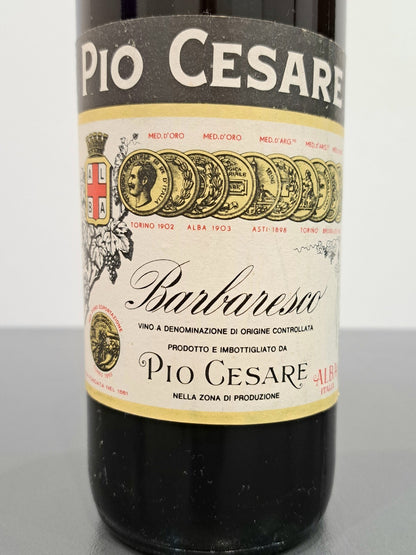 Barbaresco Pio Cesare 1961 bott. 72 cl