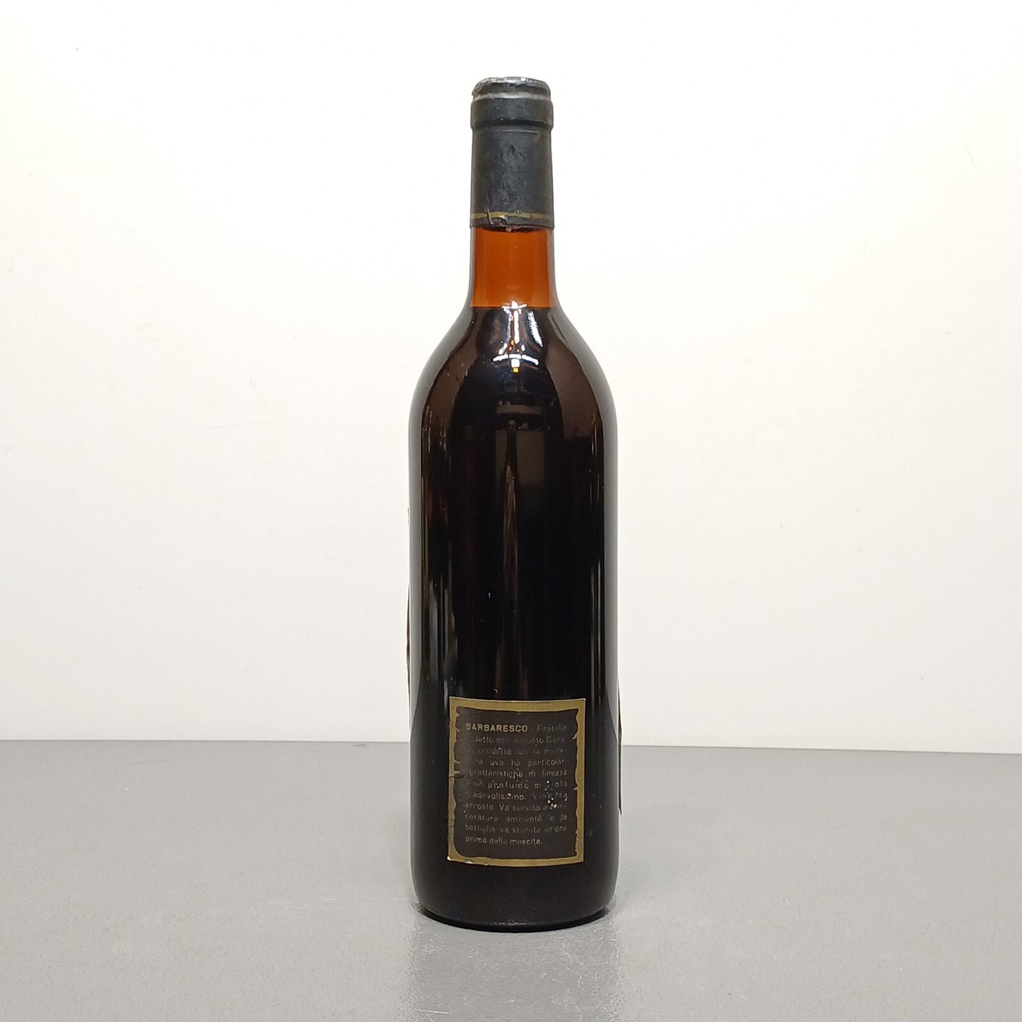 Barbaresco Clemente Guasti 1978 Nizza Monferrato bott..75 cl 13%
