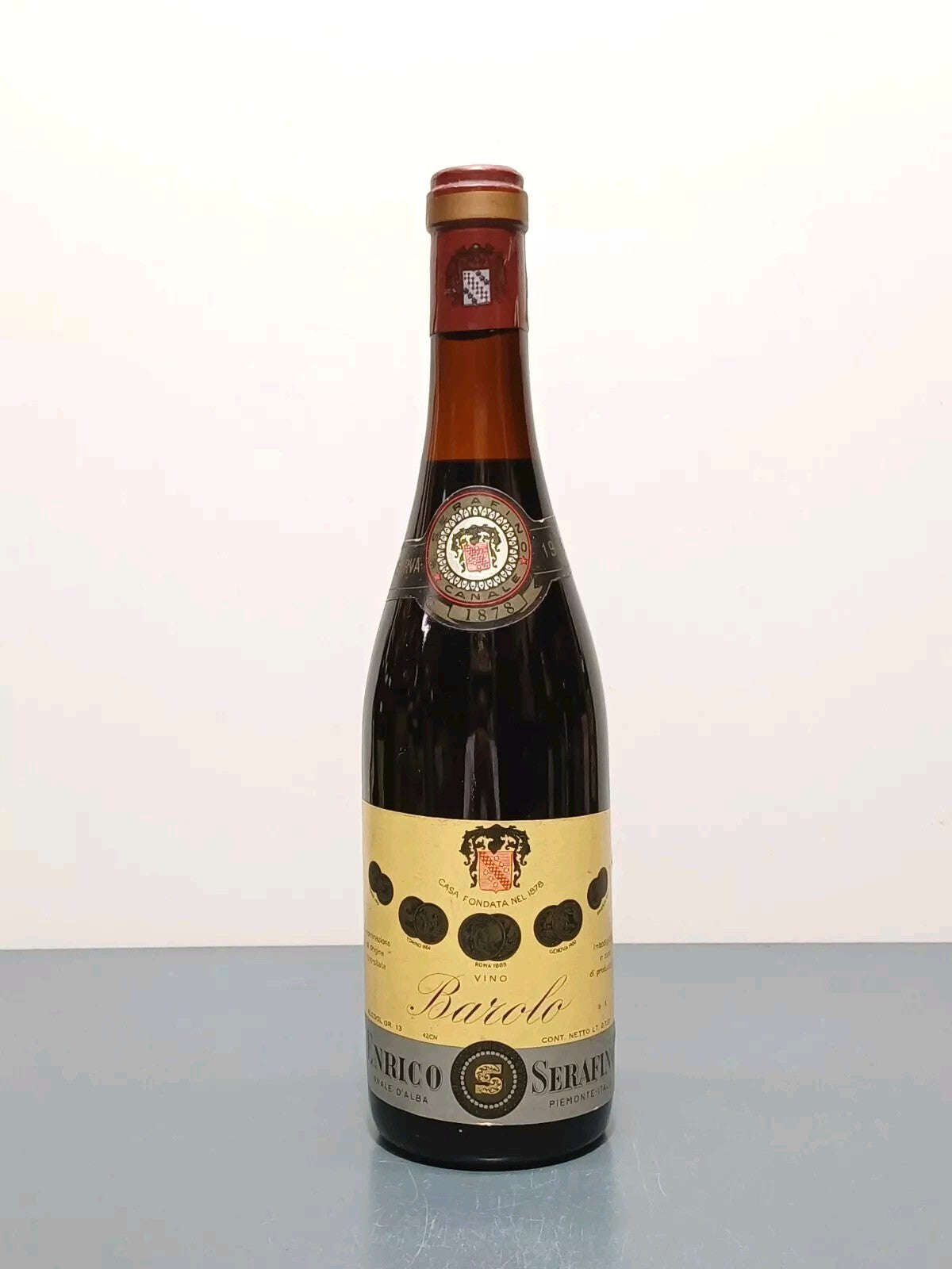Barolo Enrico Serafino 1966 Riserva bott.72 cl 13%