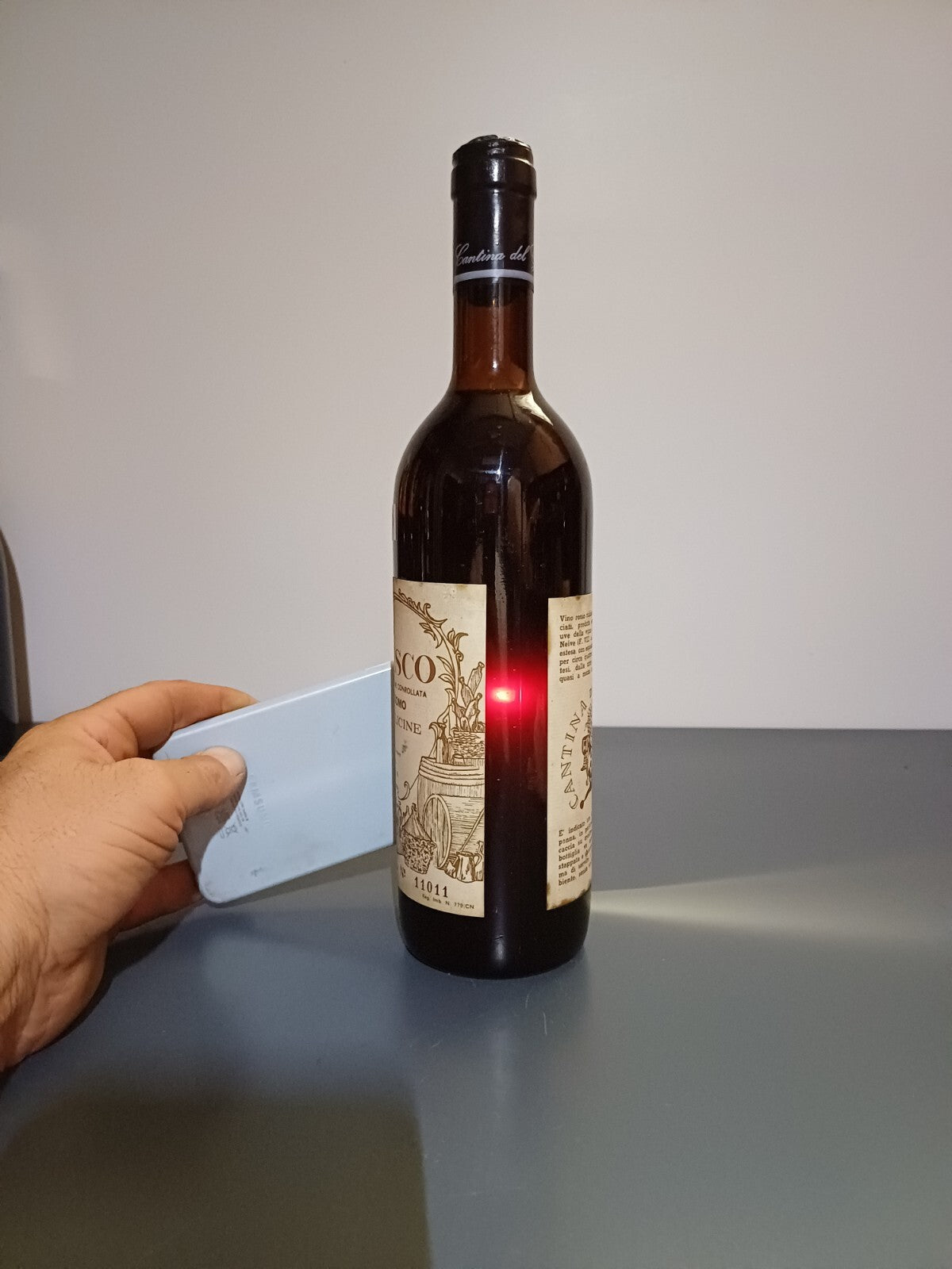 Barbaresco Cantina Del Glicine 1974 Vigna Montesomo bott..72 cl 13.4%