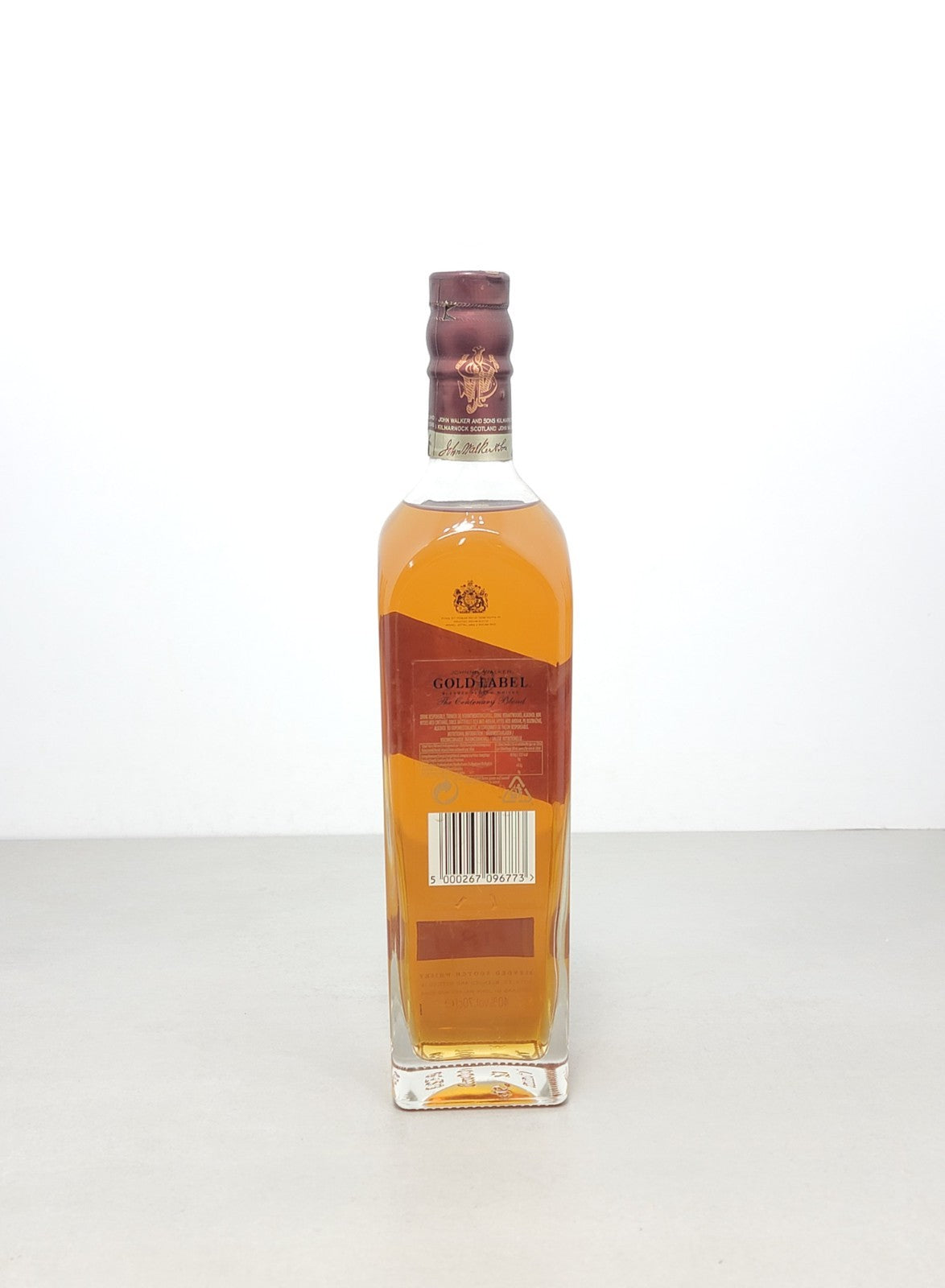 Whisky Johnnie Walker Gold Label Centenary Blend 2000s con Box bott. 70 cl 40%