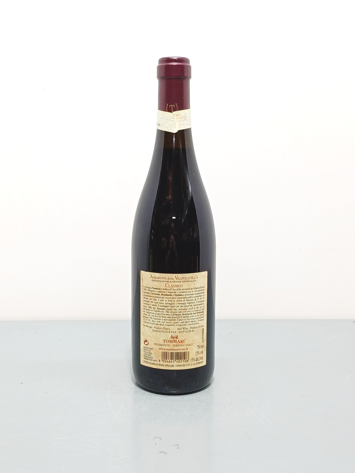 Amarone Tommasi 2005 Valpolicella Classico bott. 75 cl 15%