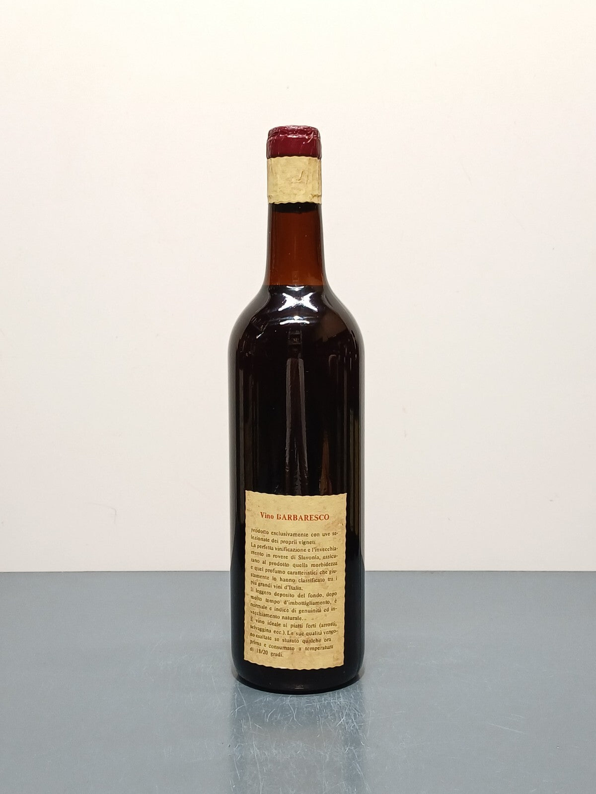 Barbaresco Moccagatta 1971 Minuto Mario & Figli bott. 72 cl