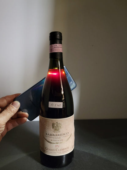 Barbaresco Guasti Clemente 1997 Riserva Nizza Monferrato bott. 75 cl 13.5%