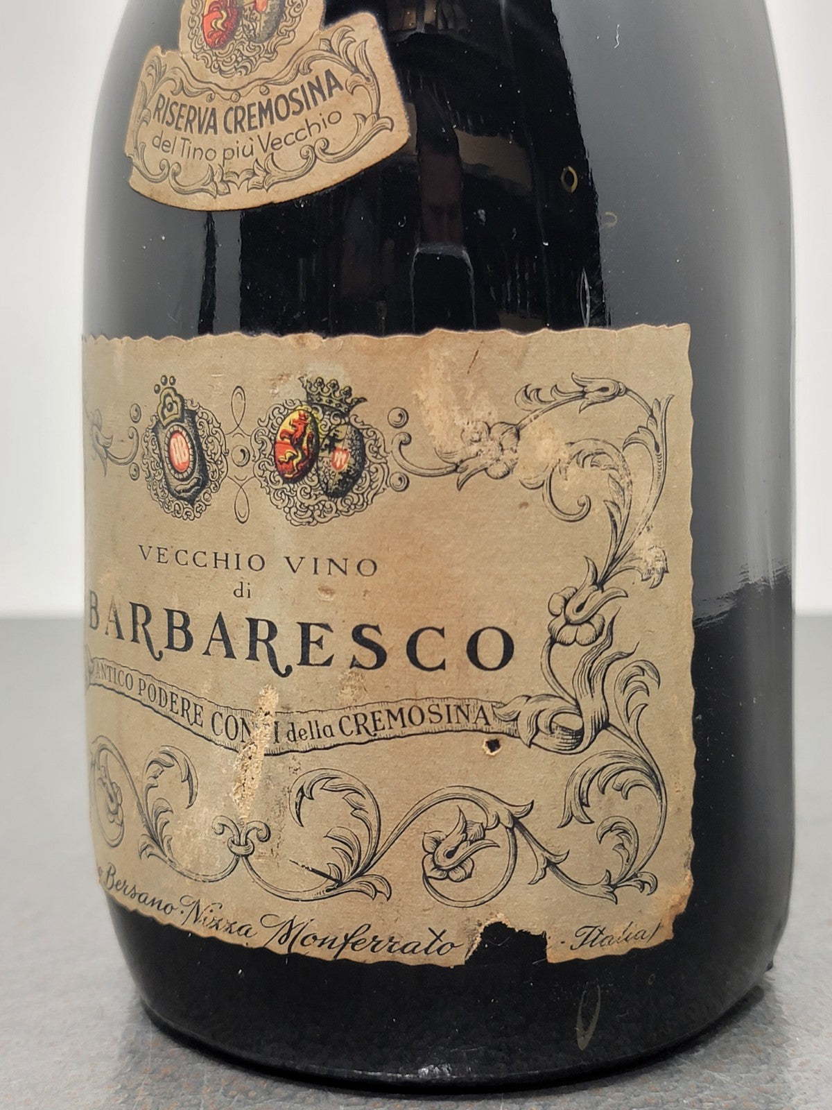 Barbaresco Bersano 1952 Riserva Cremosina Nizza Monferrato bott..75 cl 13.5%