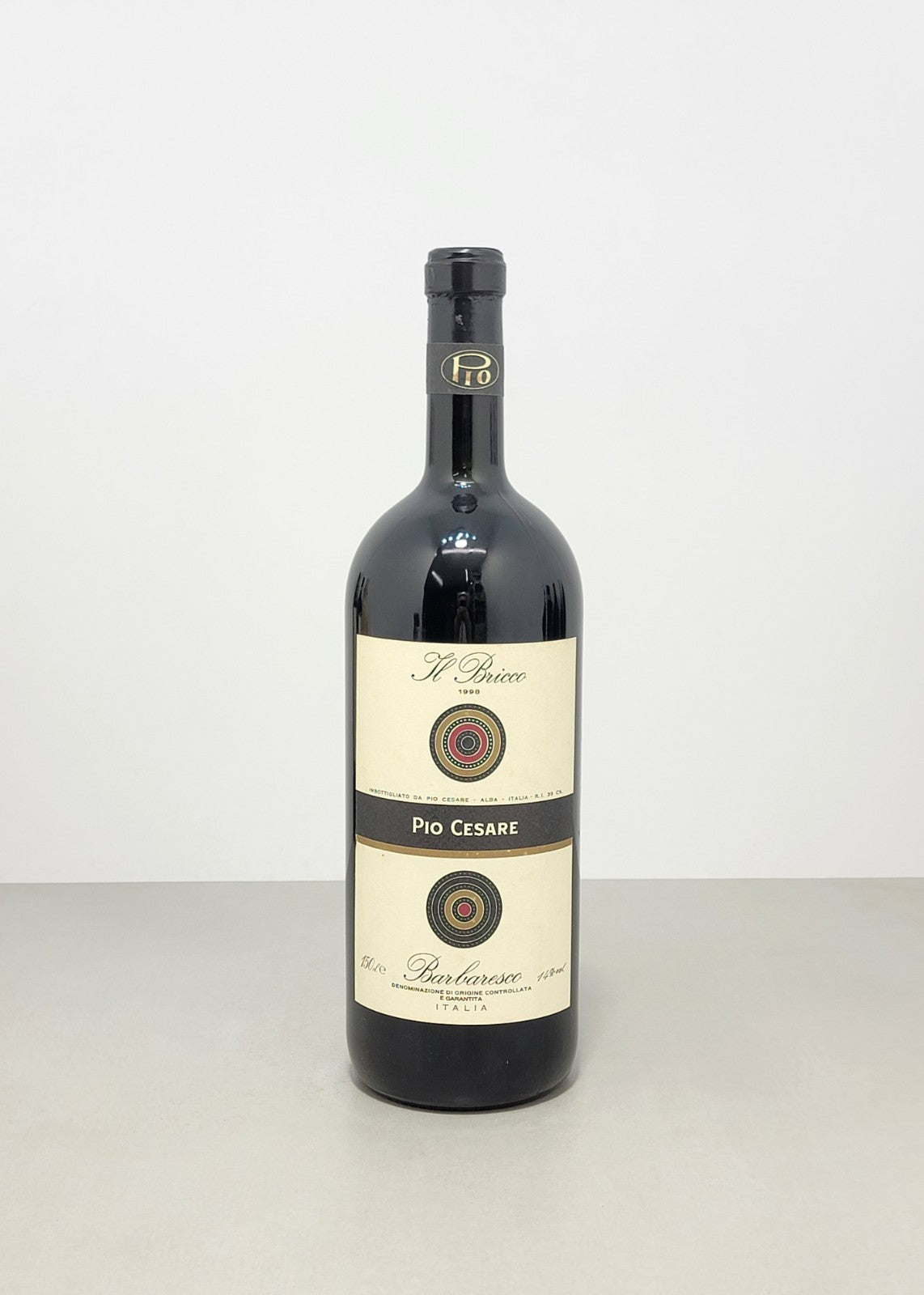 Barbaresco il Bricco Magnum 1998 Pio Cesare Alba Cassa Legno bott. 1,5 litri 14%