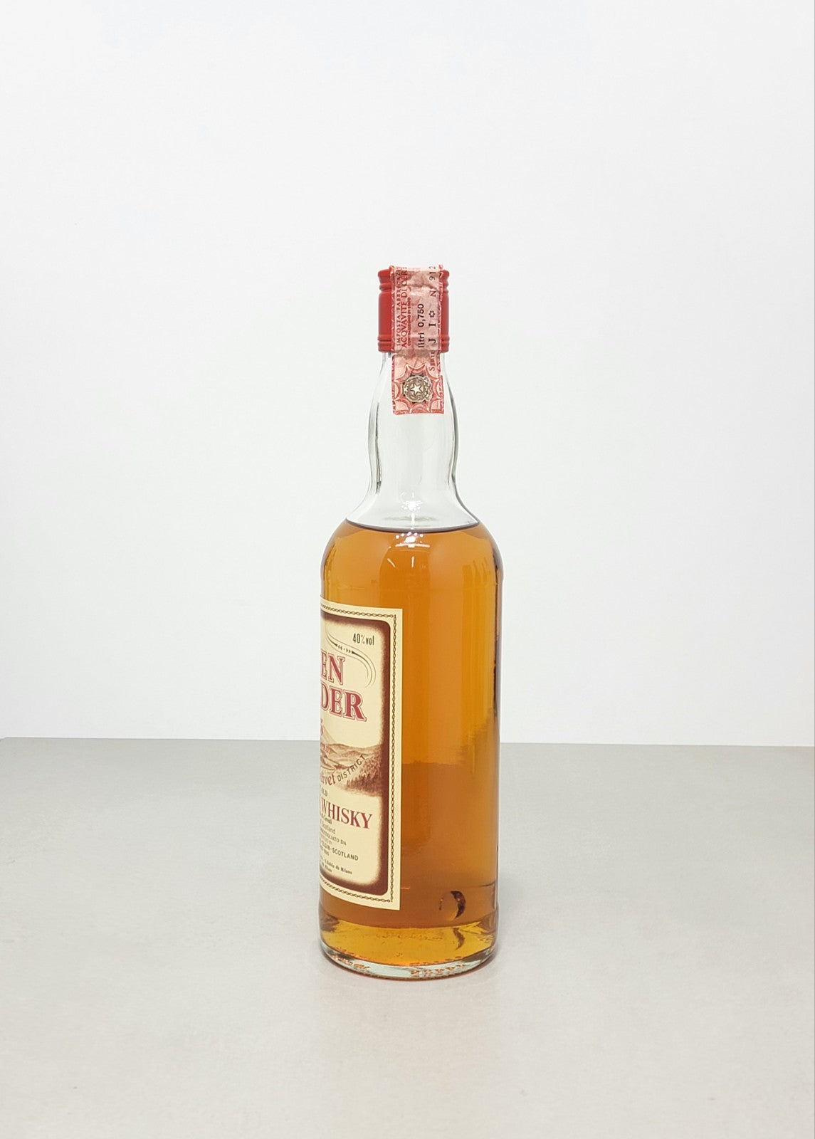 Whisky Glen Calder 5 years Glenlivet Gordon & Macphail 1970s con Box 75 cl 40%
