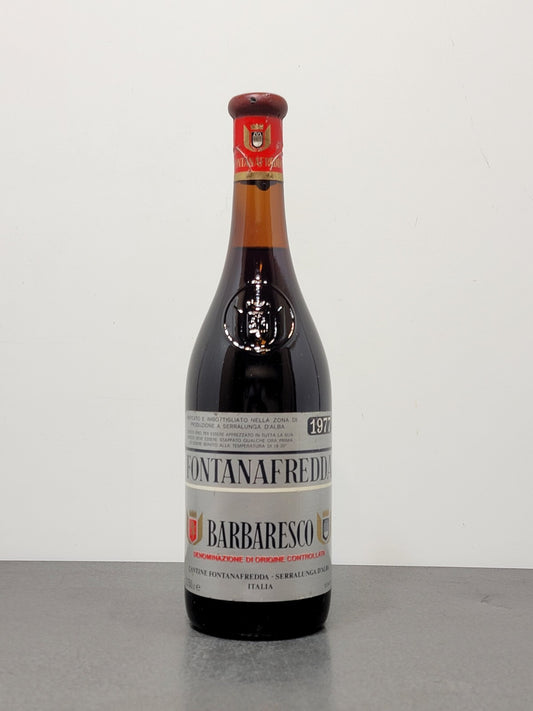 Barbaresco Fontanafredda 1977 Serralunga D'Alba bott. 75 cl 12.5%