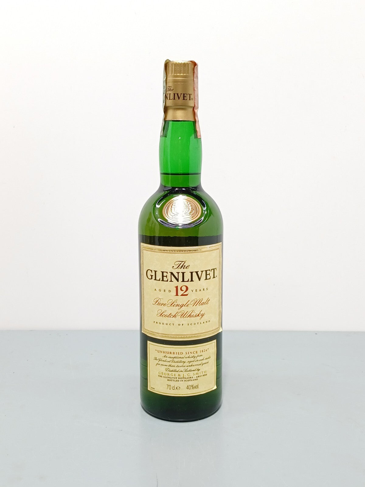 Whisky The Glenlivet 12 years Pure Single Malt bott.70 cl