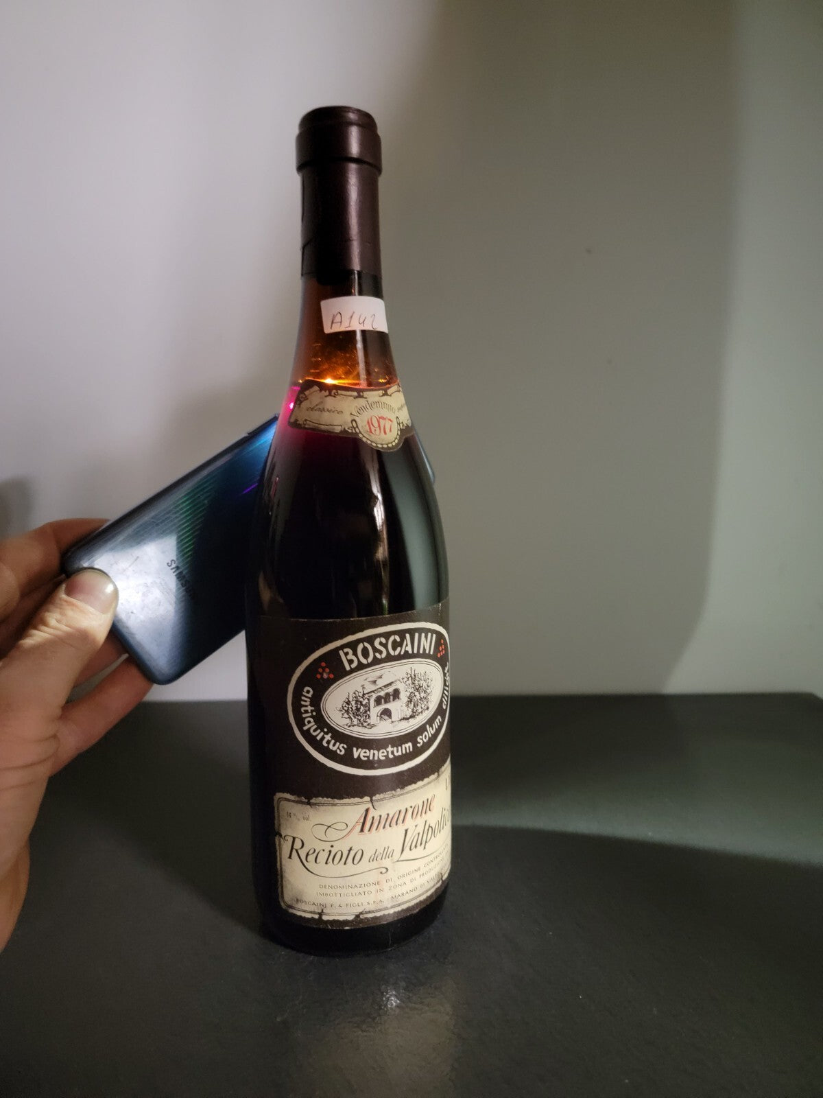 Amarone Boscaini 1977 Recioto Della Valpolicella  bott..75 cl 14%