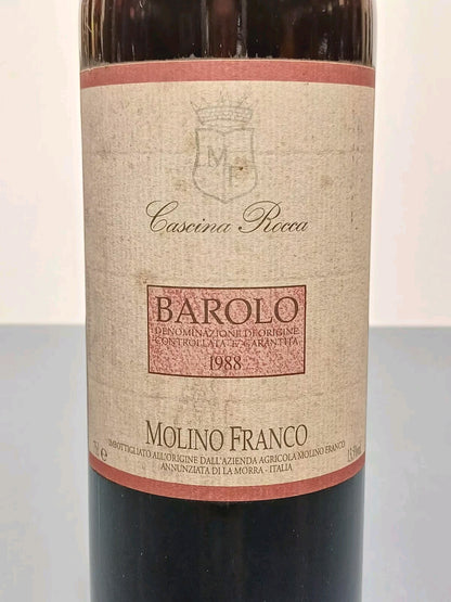 Barolo 1988 Franco Molino Cascina Rocca La Mora bott.75 cl