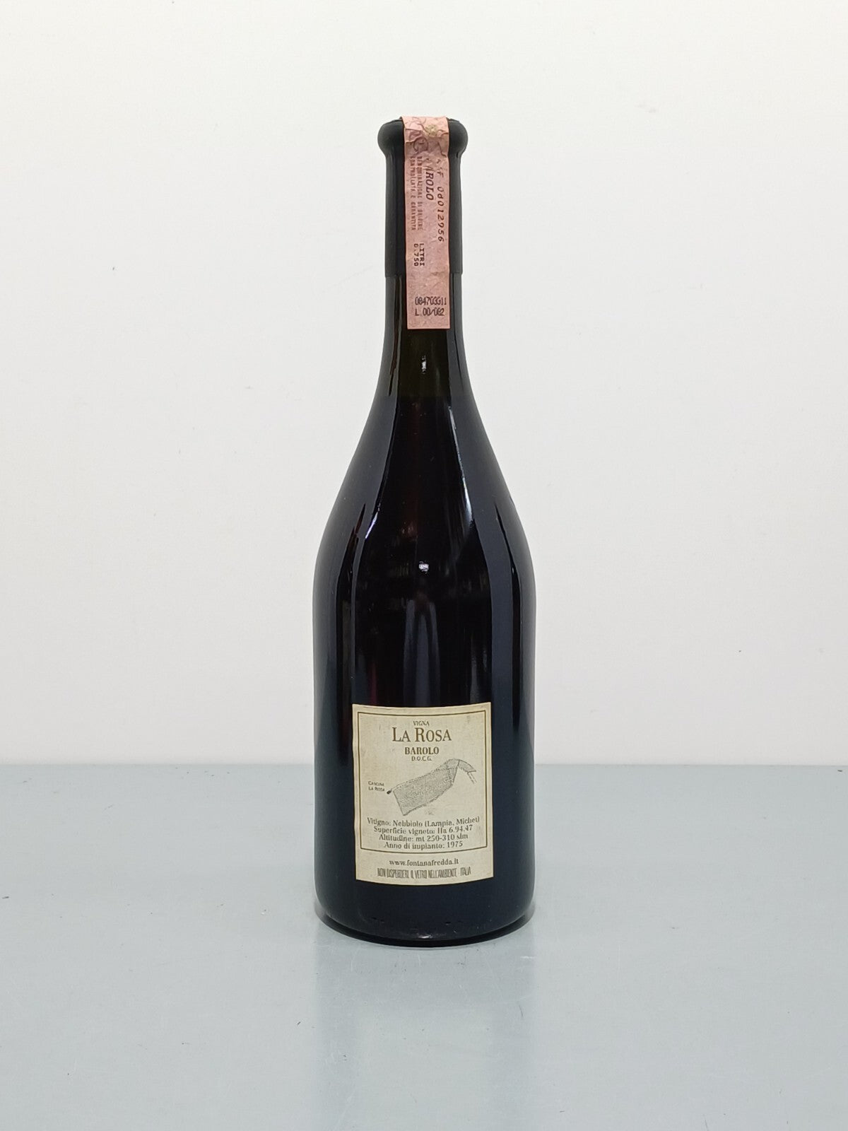 Barolo Fontanafredda 1996 Vigna La Rosa bott.75 cl 13,5%