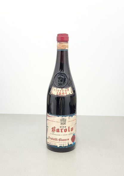 Barolo Fratelli Bianco Riserva 1964 Nizza Monferrato bott.72 cl 13,8%