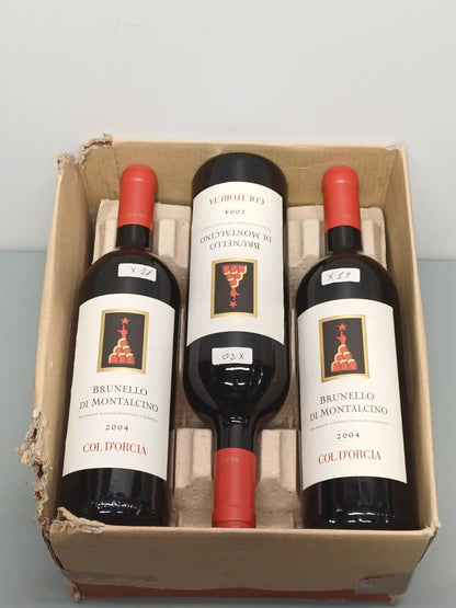 Brunello Di Montalcino Col D'Orcia 2004 bott.75 cl 14%