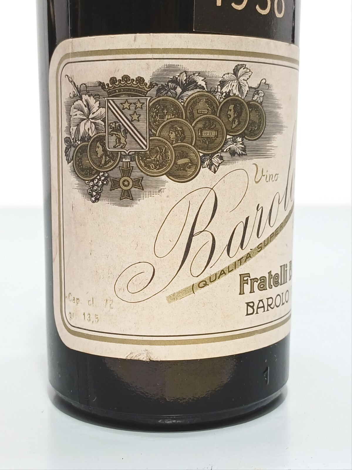 Barolo Fratelli Barale 1958 bott. 72 cl 13,5%