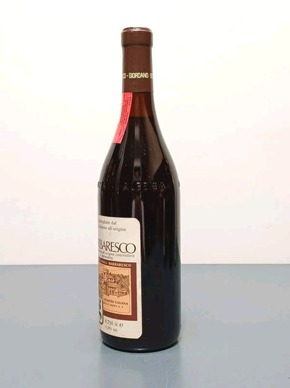 Barbaresco Giovanni Giordano 1981 Vigneto Cavana bott. 75 cl 13.5%