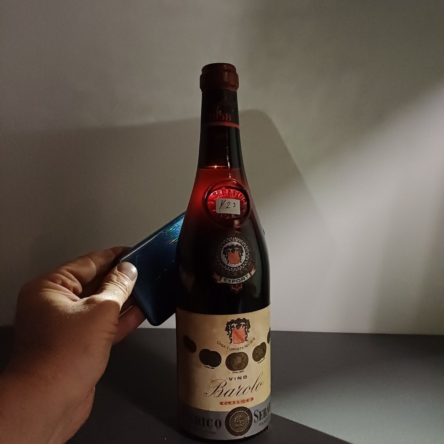 Barolo 1958 Enrico Serafino bott. 70 cl 13.8%