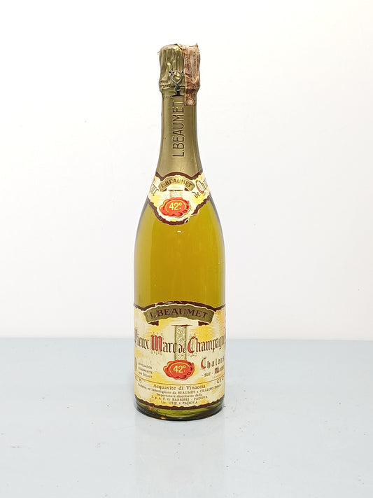 Grappa L.Beaumet 1960s Vieux Marc De Champagne bott. 75 cl 42%