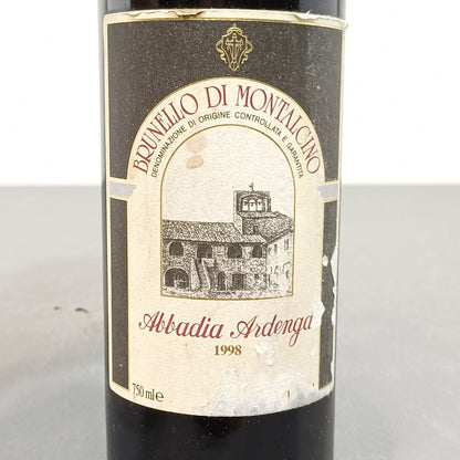Abbadia Ardenga 1998 Brunello Di Montalcino bott. 75 cl 14%