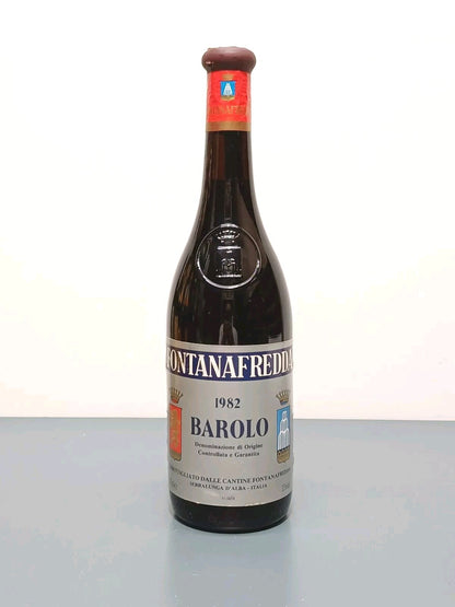 Barolo Fontanafredda 1982 Serralunga D'alba bott.75 cl 13%