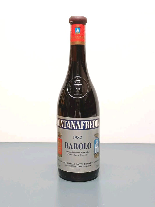 Barolo Fontanafredda 1982 Serralunga D'alba bott.75 cl 13%