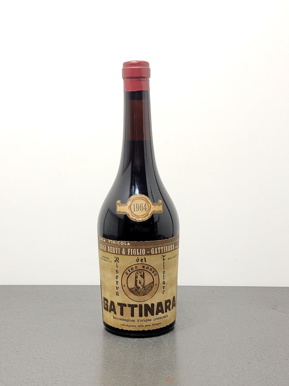 Gattinara Luigi Nervi 1964 Riserva Del Titolare bott. 72 cl 13 %