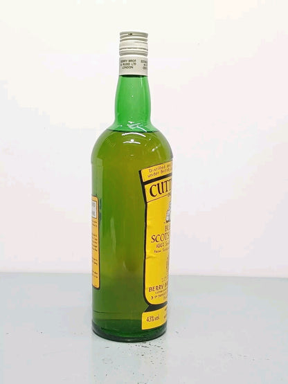 Whisky Cutty Sark 1970s Berry Bros Rudd Blended Scotch Whisky bott.1 litro 43%