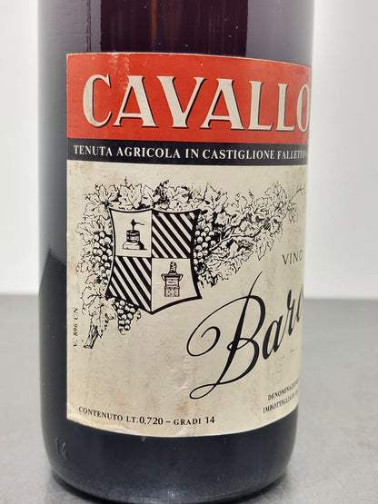 Barolo Cavallotto Bricco Boschis 1970 Castiglione Falletto bott.72 cl 14%
