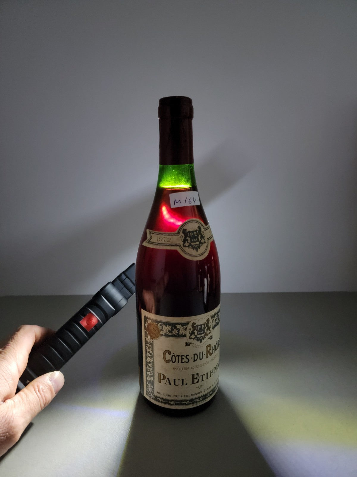 Cotes Du Rhone Paul Etienne 1972 Saint - Peray bott.75 cl 12%