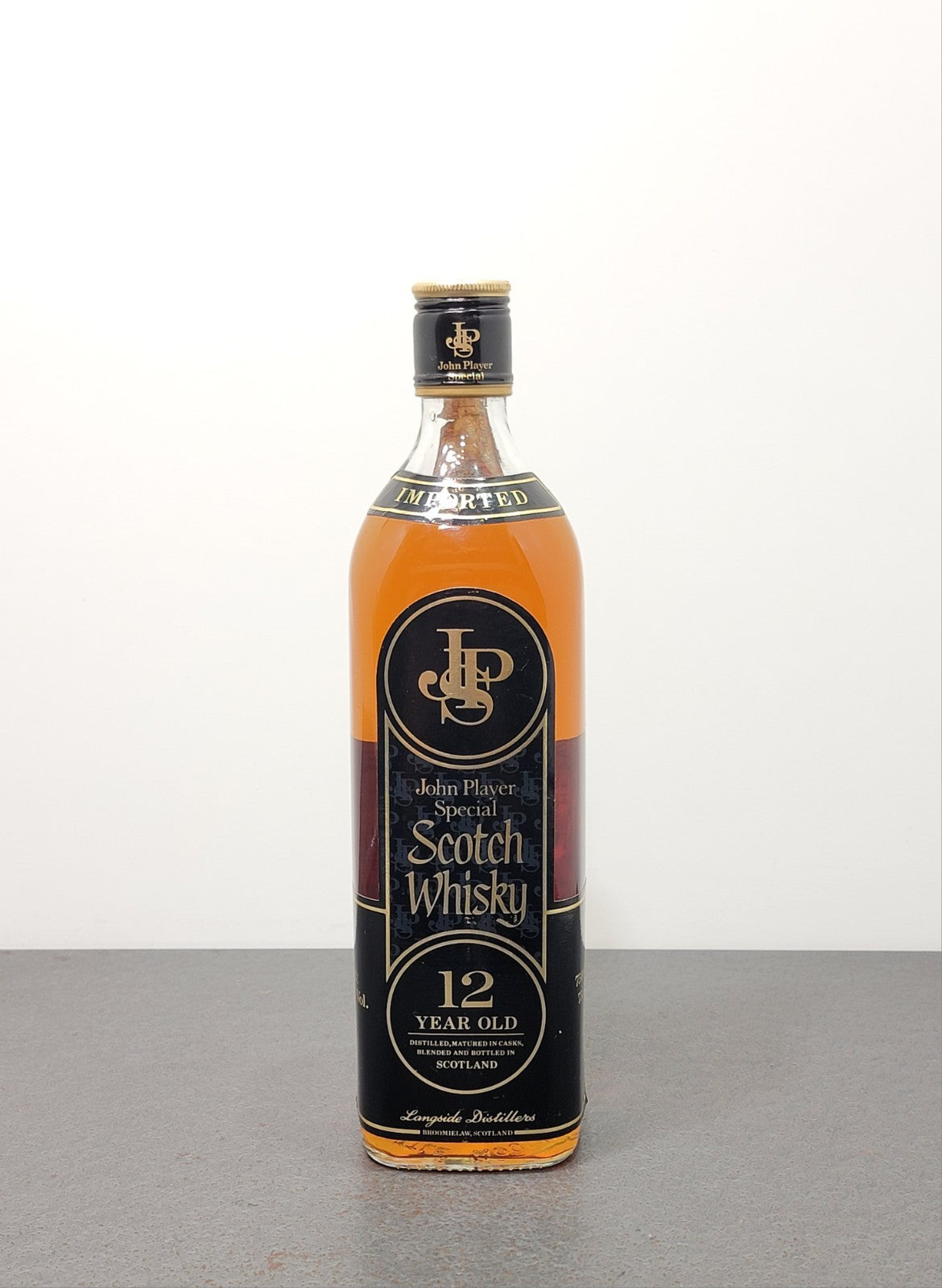 Whisky John Player Special 12 Years Old 1970s bott.75 cl 43%