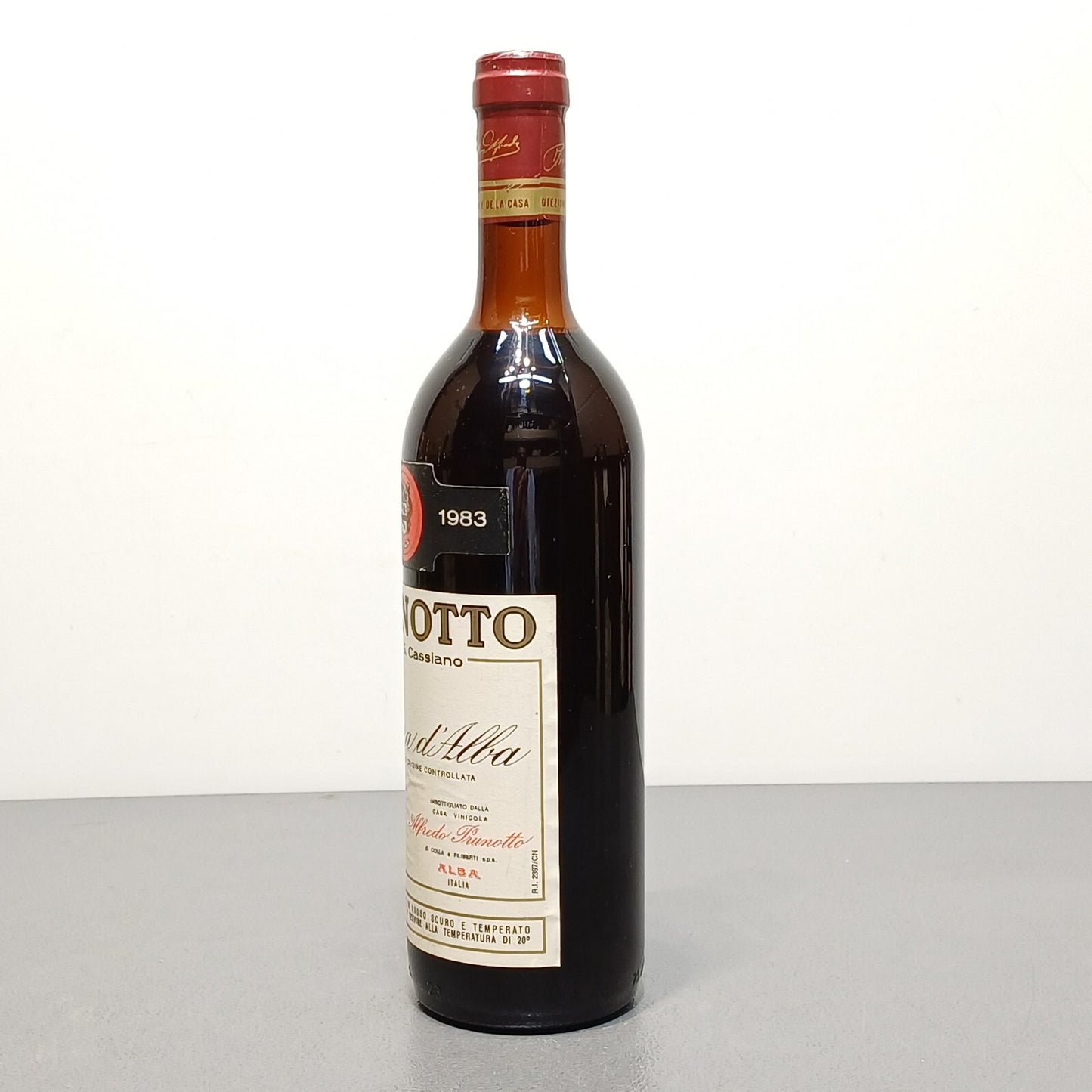 Barbera 1983 Alfredo Prunotto bott. 75 cl 12%