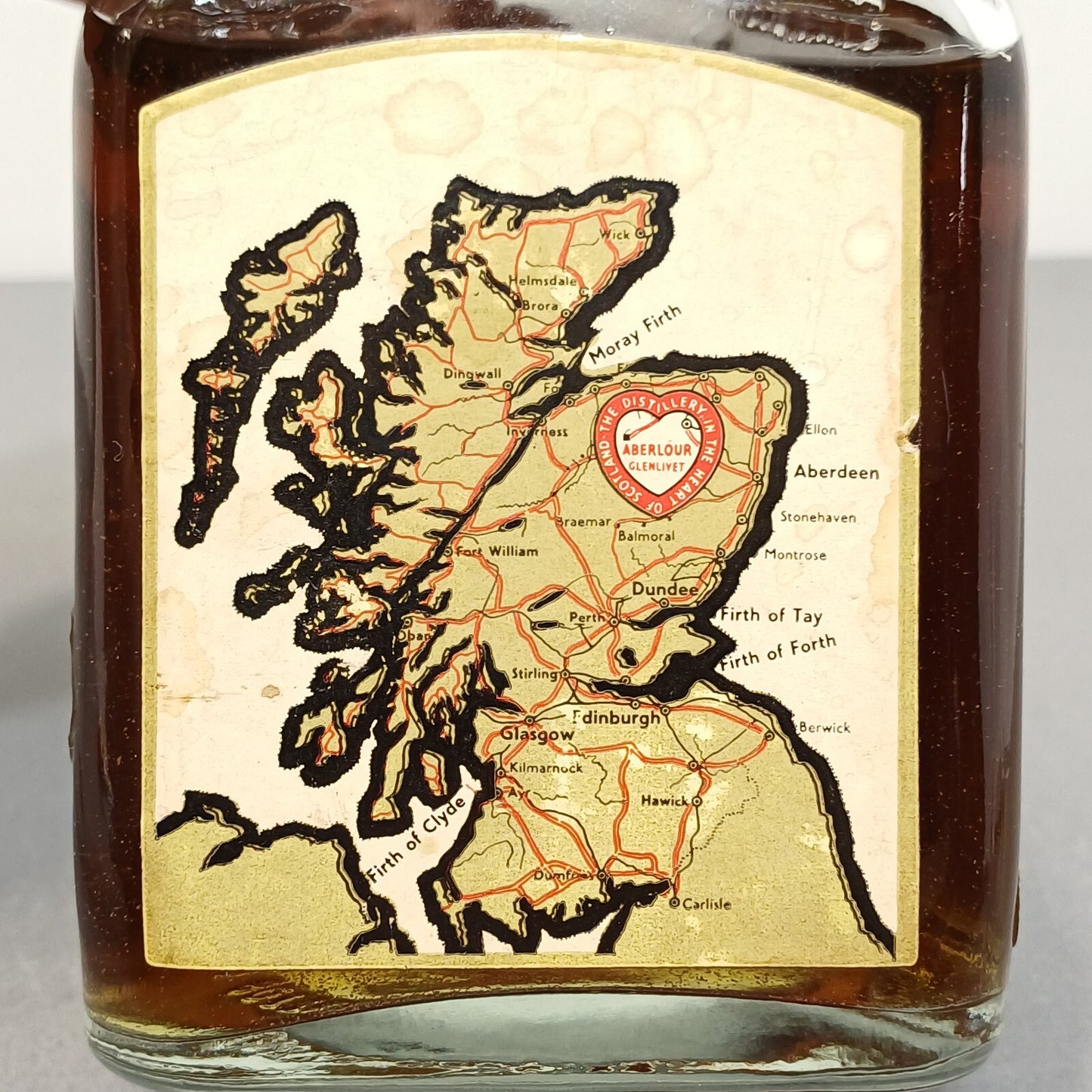 Aberlour Glenlivet 8 Years Old Single Malt Scotch Whisky 1970s bott. 75 cl 43%
