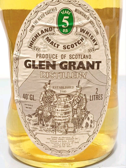 Whisky Glen Grant 5 years 19732 litri Highland Malt Scotch Whisky Glenlivet